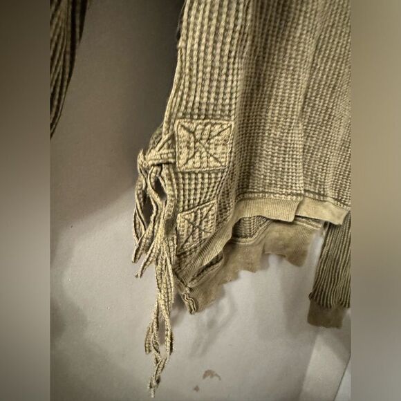 Free People One Cropped Interlaken Thermal Top - Picture 5 of 5